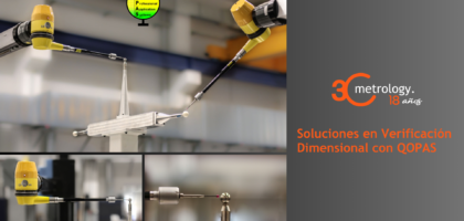 Equipos de medición de precisión de 3C Metrology: Soluciones en Verificación Dimensional con Qopas, optimizando la calidad en manufactura industrial.